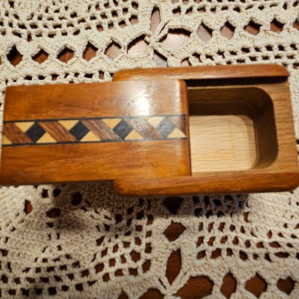 Small wooden box